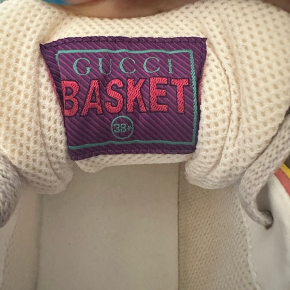 Gucci Basket Low Sneakers in women size 38.5 - Picture 5 of 6